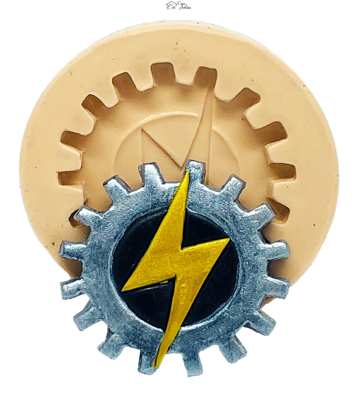 Molde de silicone - Engenharia Elétrica - Logo Medio - P782