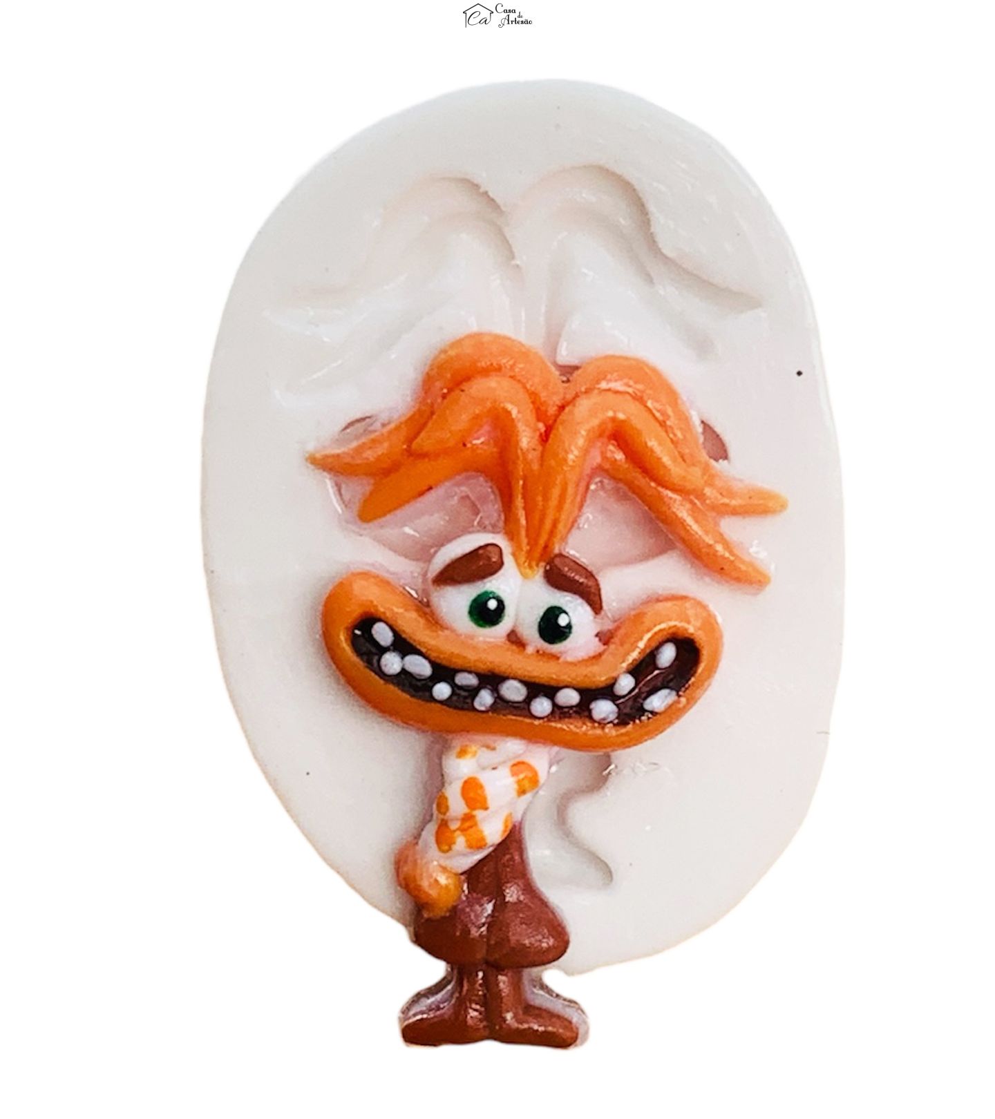 Molde de silicone - Divertida Mente - Ansiedade - Pequena - P1250