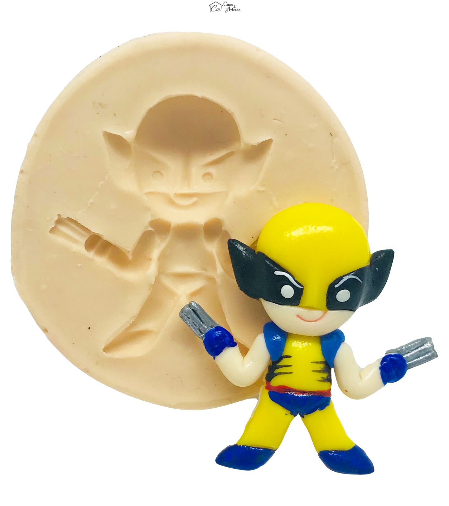 Molde de silicone - Wolverine - Baby - Medio - P481