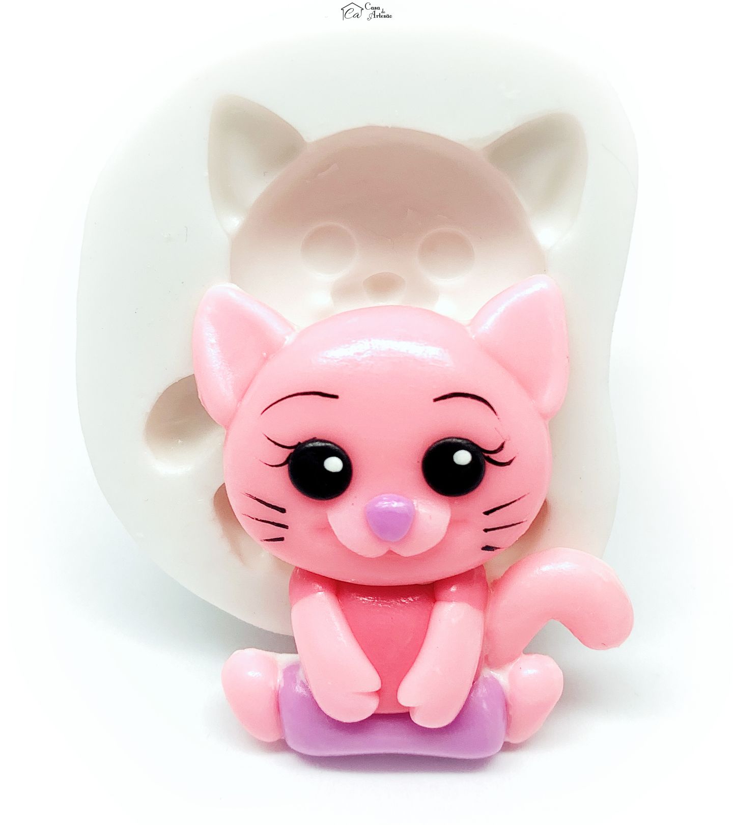 Molde de silicone - Palhaço Plim Plim - Mei Li - Grande - P1222