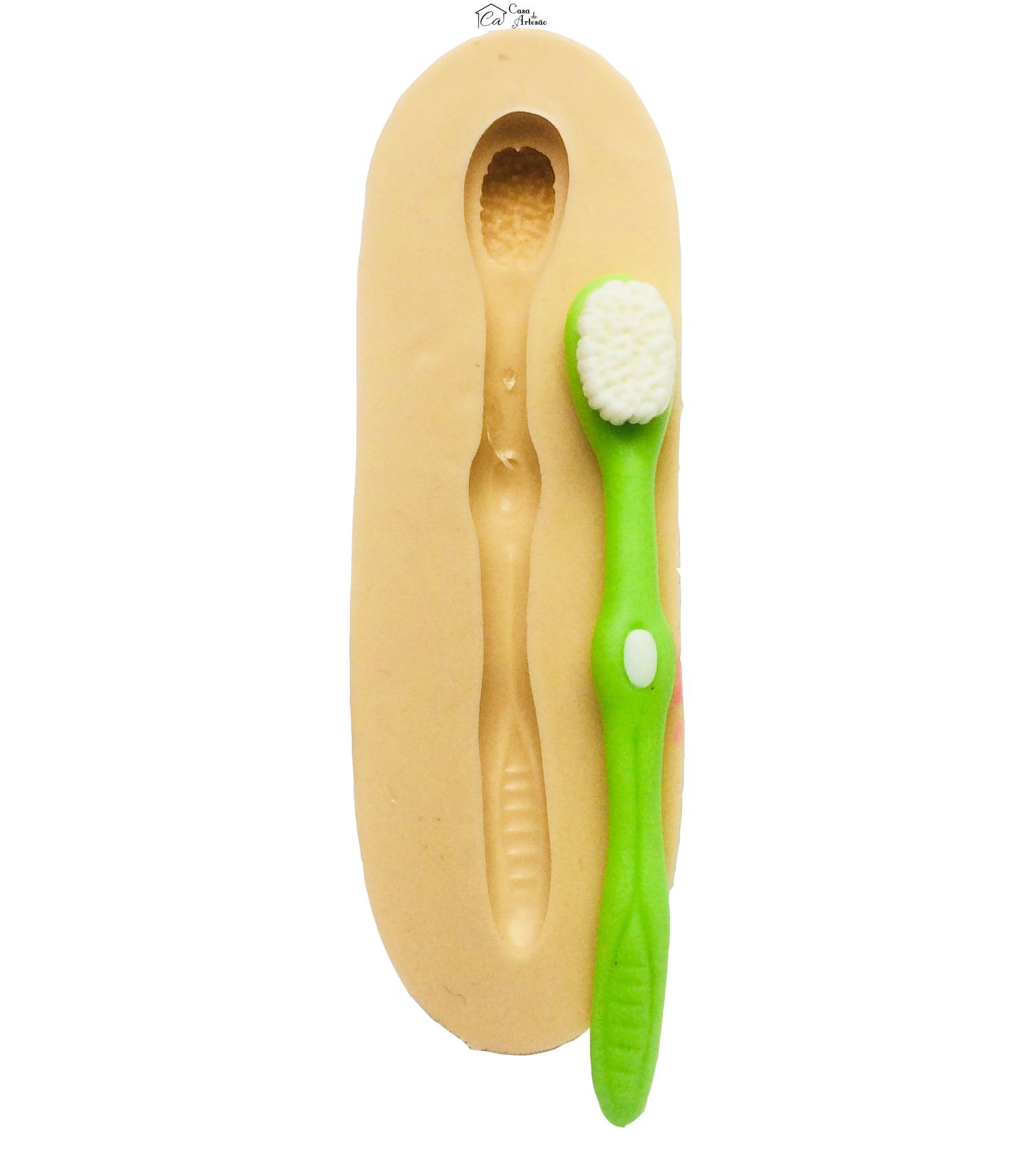 Molde de silicone - Escova de Dentes - Grande - P389