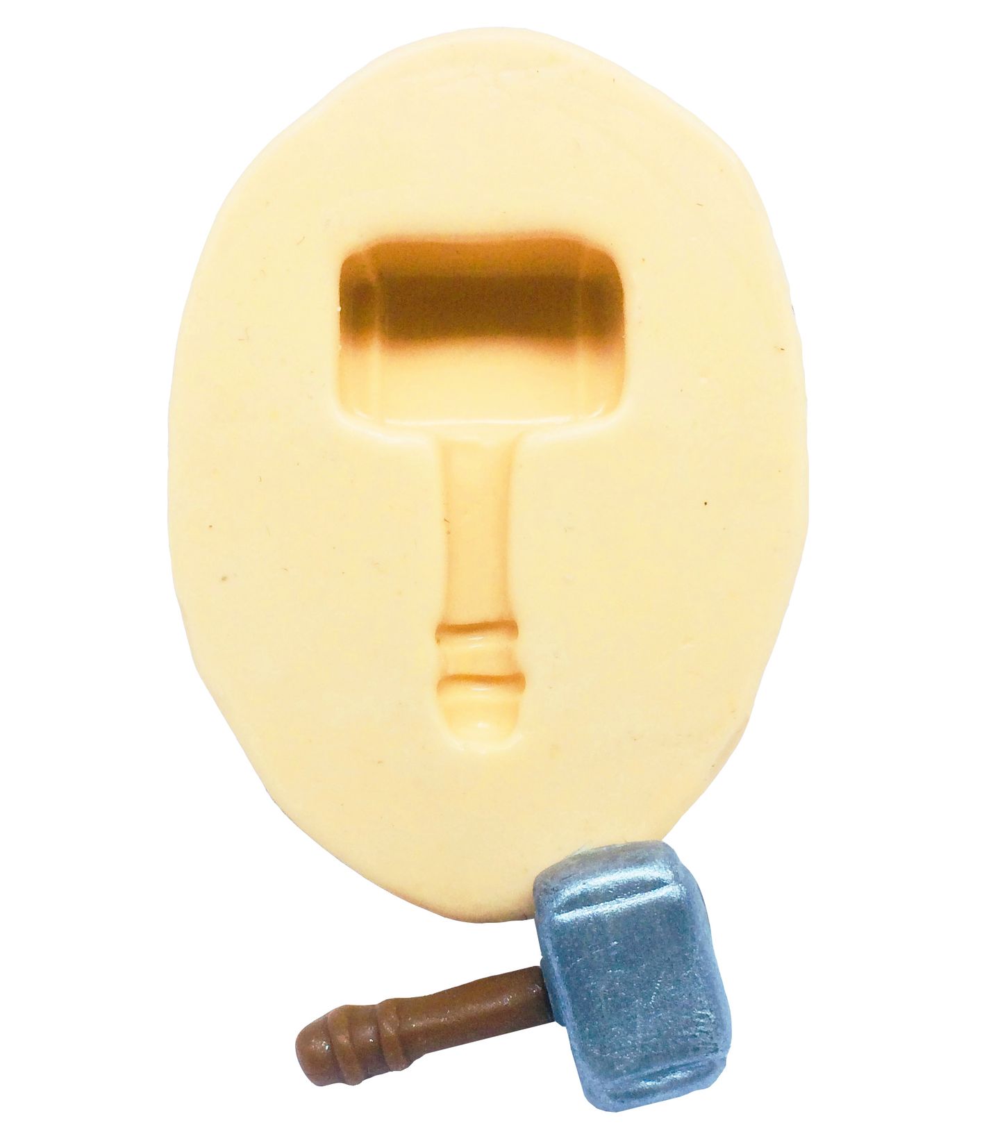 Molde de silicone - Os Vingadores - Martelo Thor - Pq