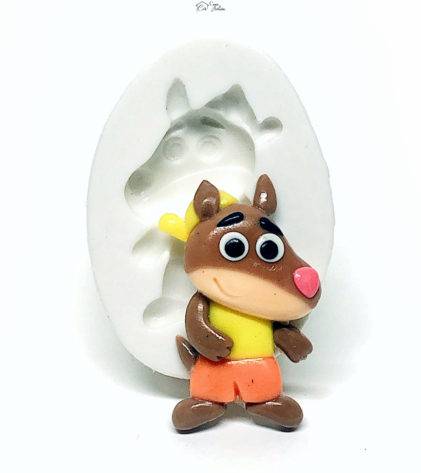 Molde de silicone - Caninopolis - Flip - Medio - P1110