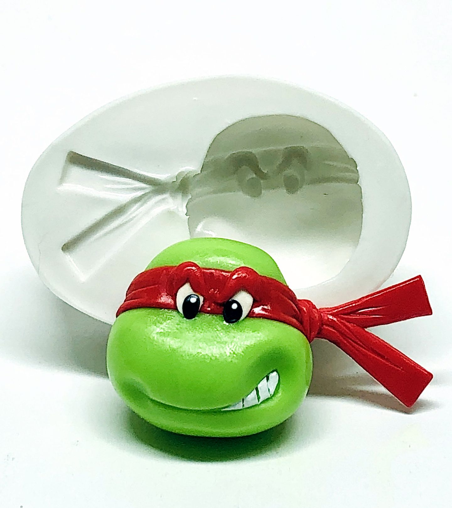 Tartarugas Ninjas - Rosto Rafael - Medio - P947