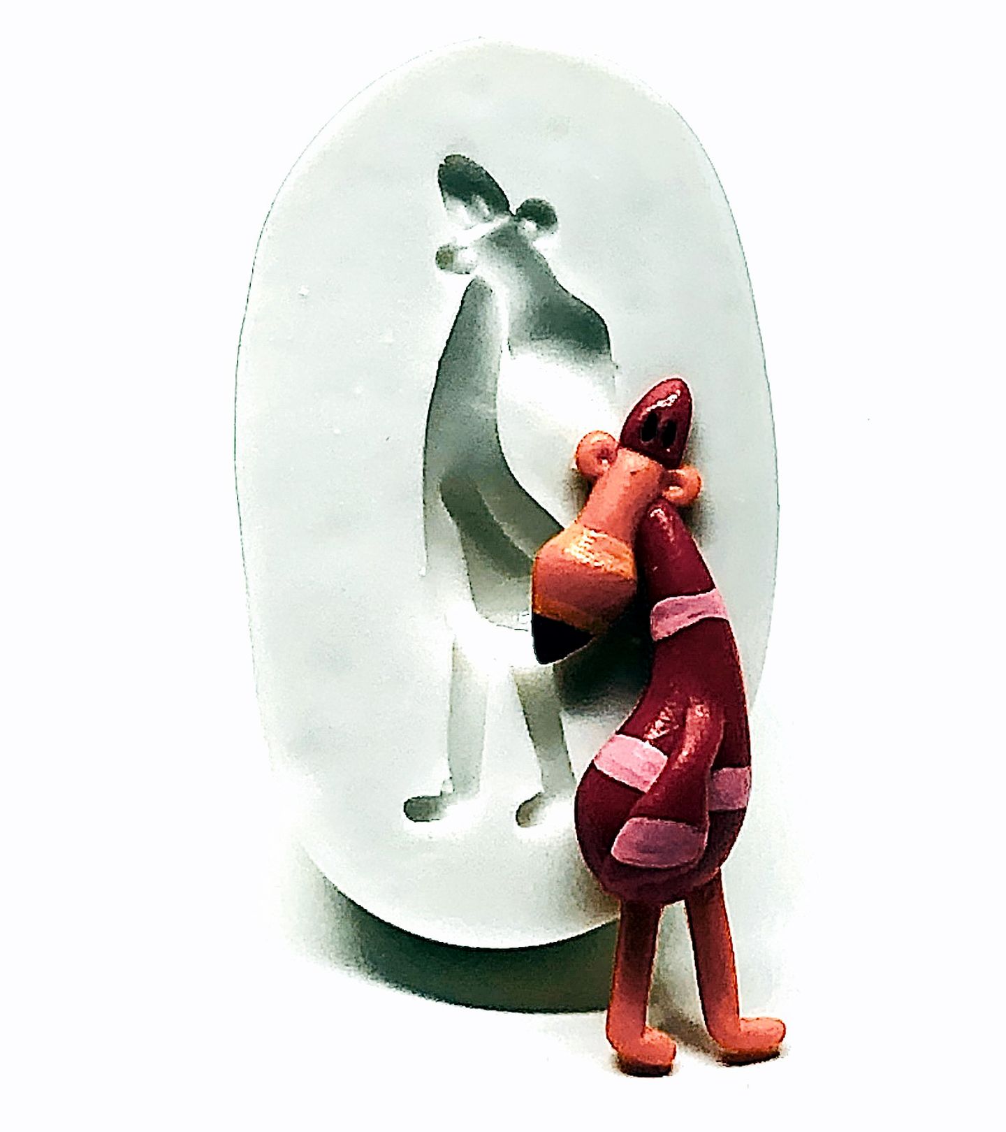 Jacarelvis - Flamigo Starr - Pequeno - P993