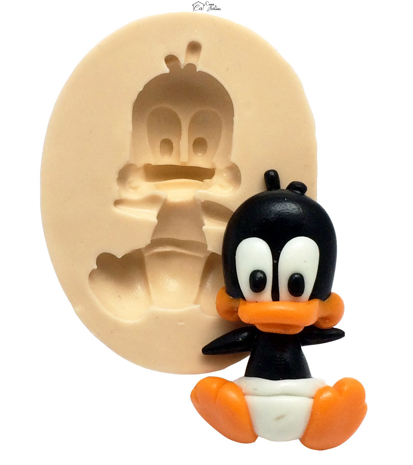 Molde de silicone - Looney Tunes - Patolino Baby - Medio - P168