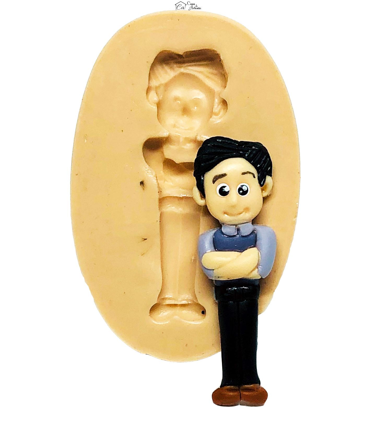 Molde de silicone - Abominavel - Jin - Medio - P725