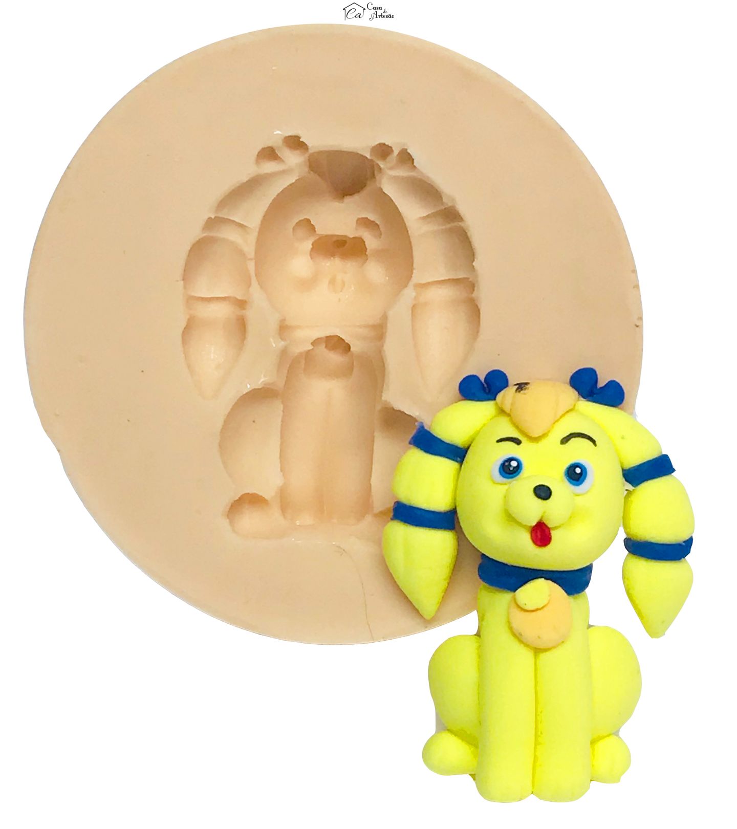 Molde de silicone - Moranguinho - Pet da Gotinha de Limão - Medio - P525