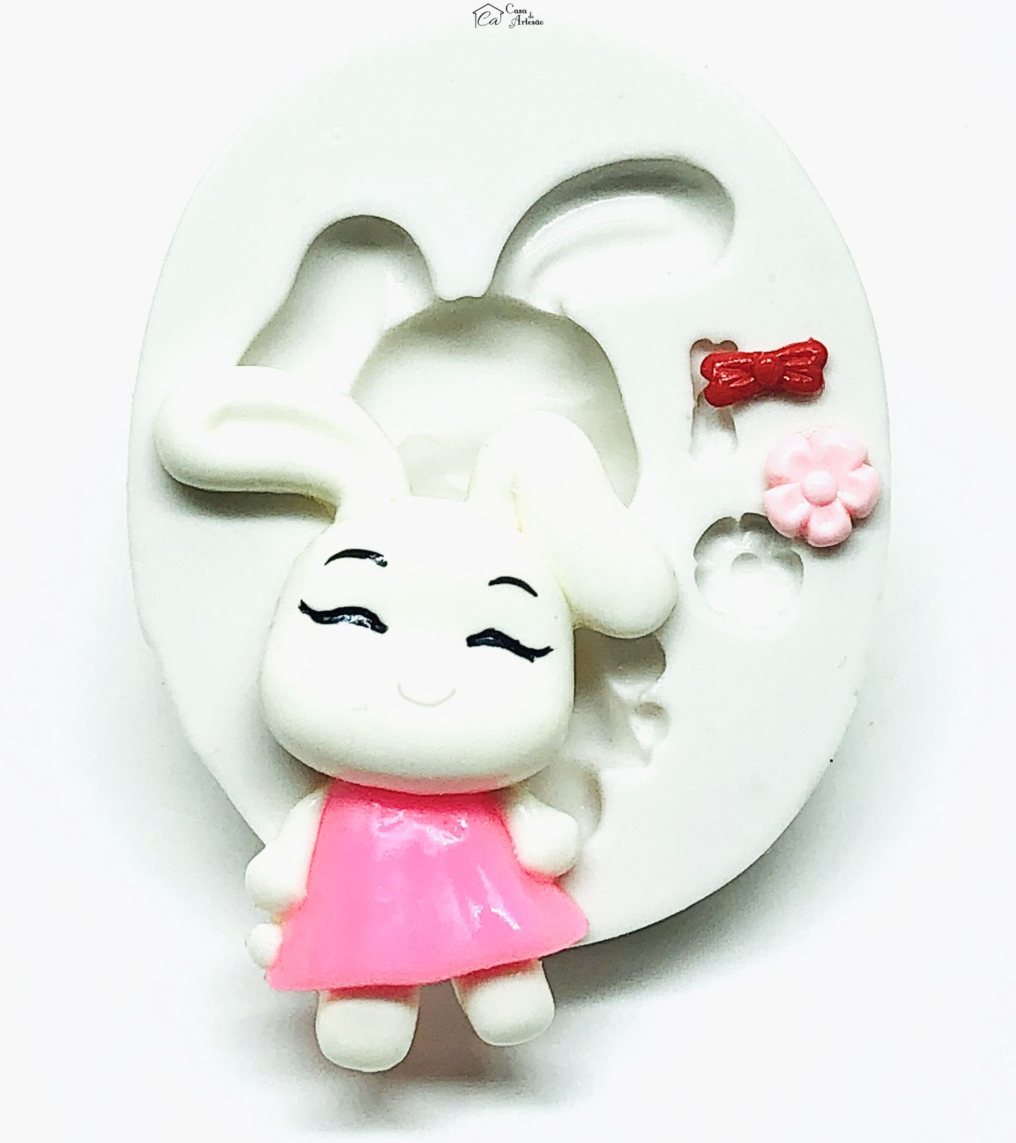 Molde de silicone - Coelha - Mod.04 - Media - P1027