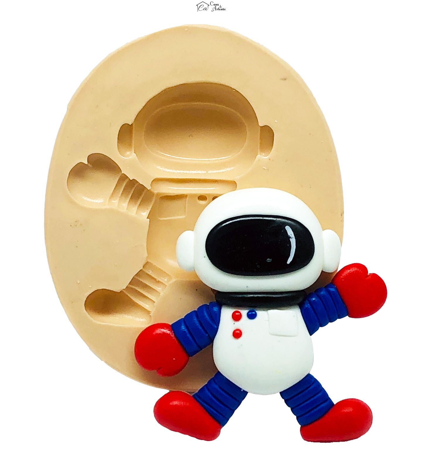 Molde de silicone - Astronauta - Astronauta II - Grande - P811