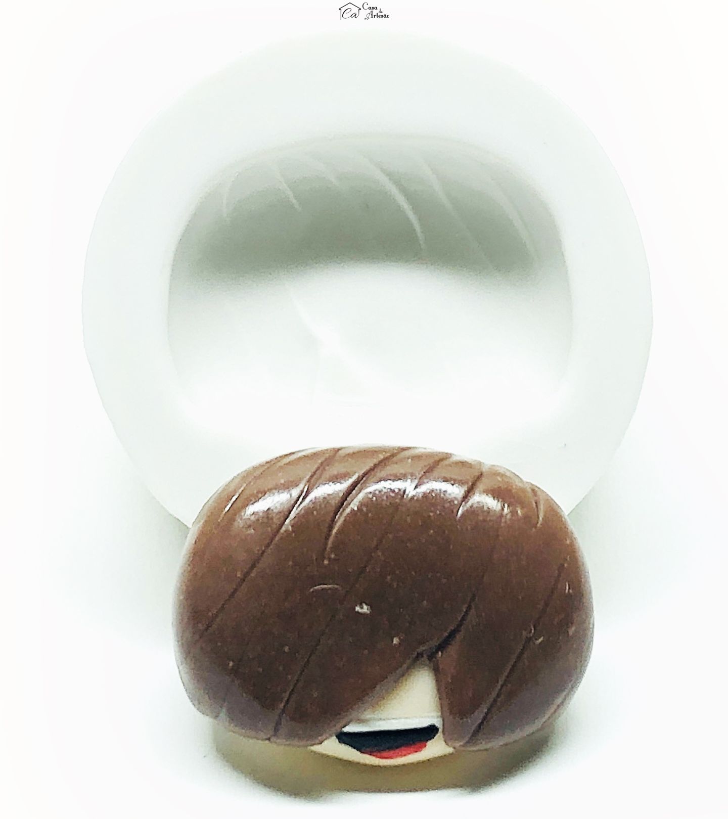 Molde de silicone - Mini Beat Power Rockers - Rosto Fuz - Medio - P1034