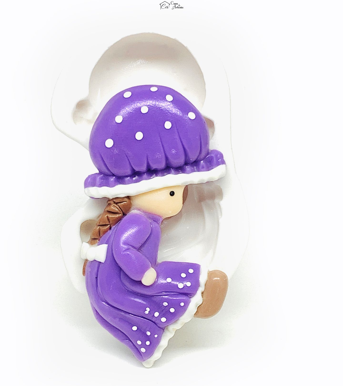 Molde de silicone - Camponesa - Mod.II - Grande - P1135