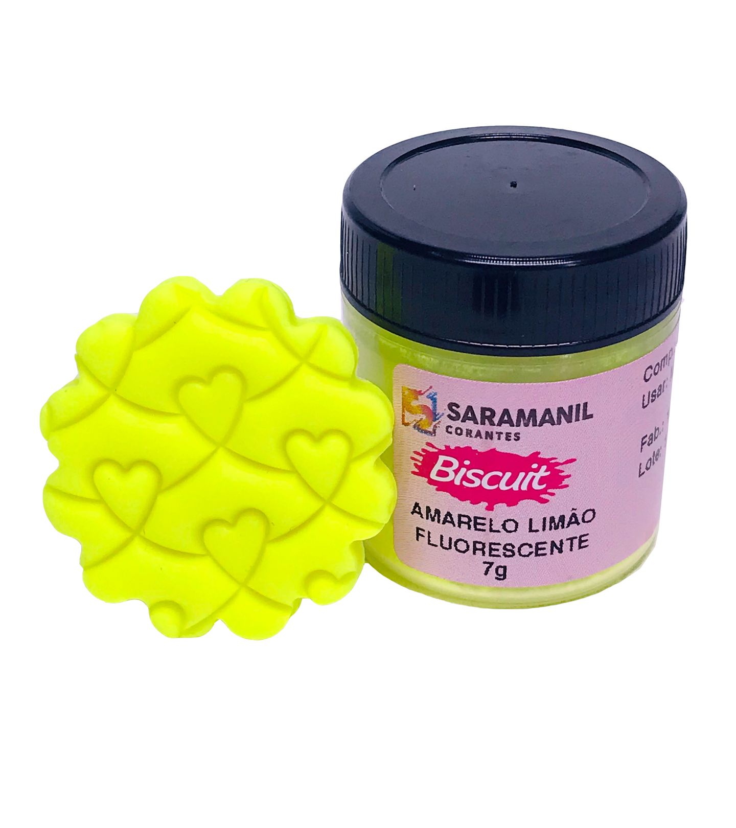 Casa do Artesão - Corante em Pó - 7g - Fluorescente