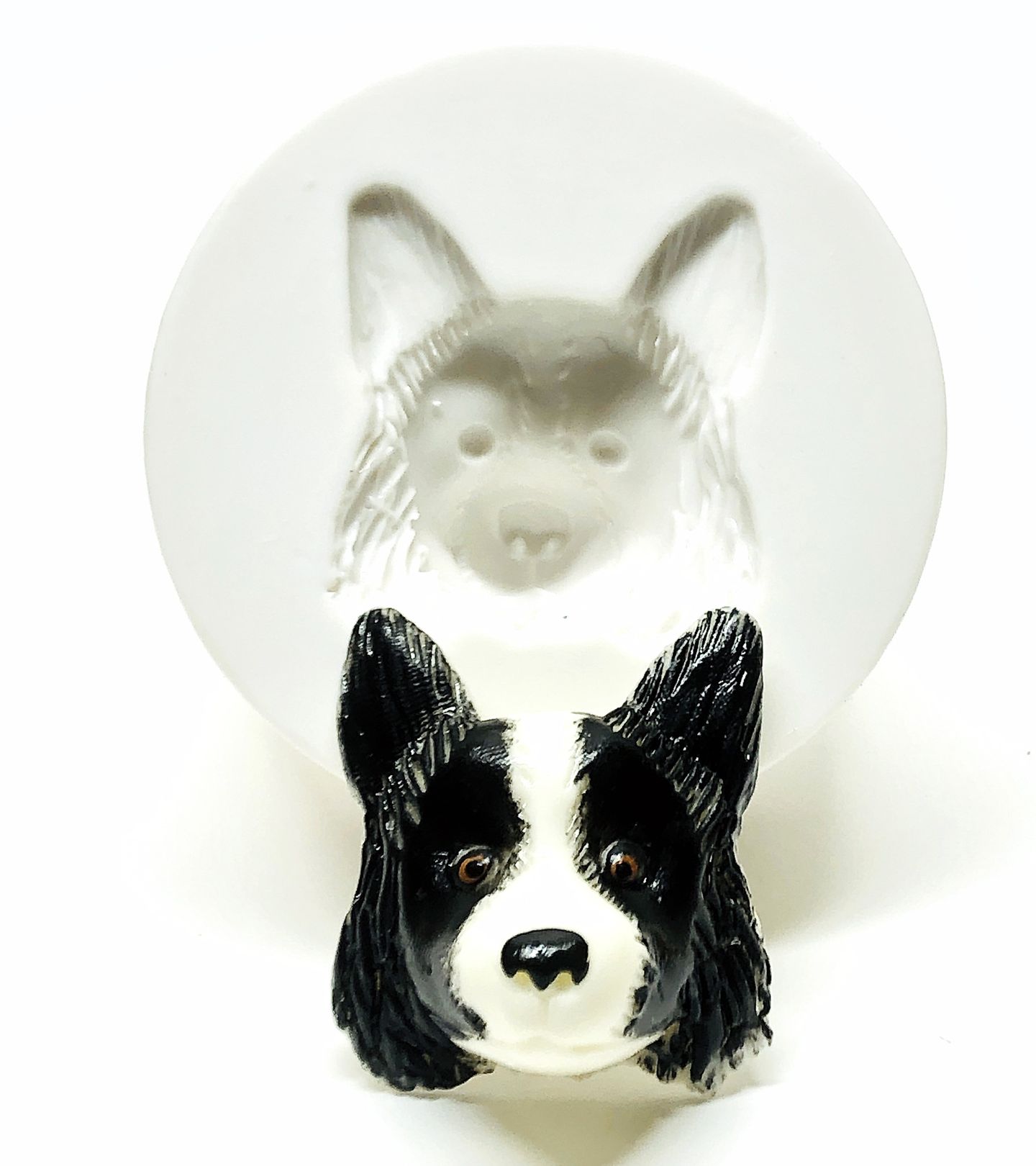 Cachorro - Rosto Border Collie - Grande - P1048