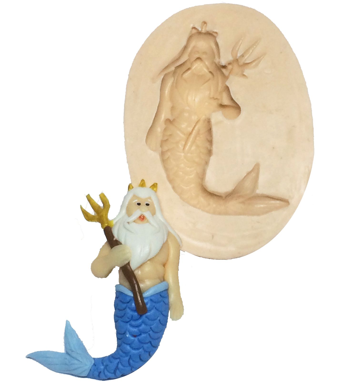 A Pequena Sereia - Rei Tritão - Pequeno - P249