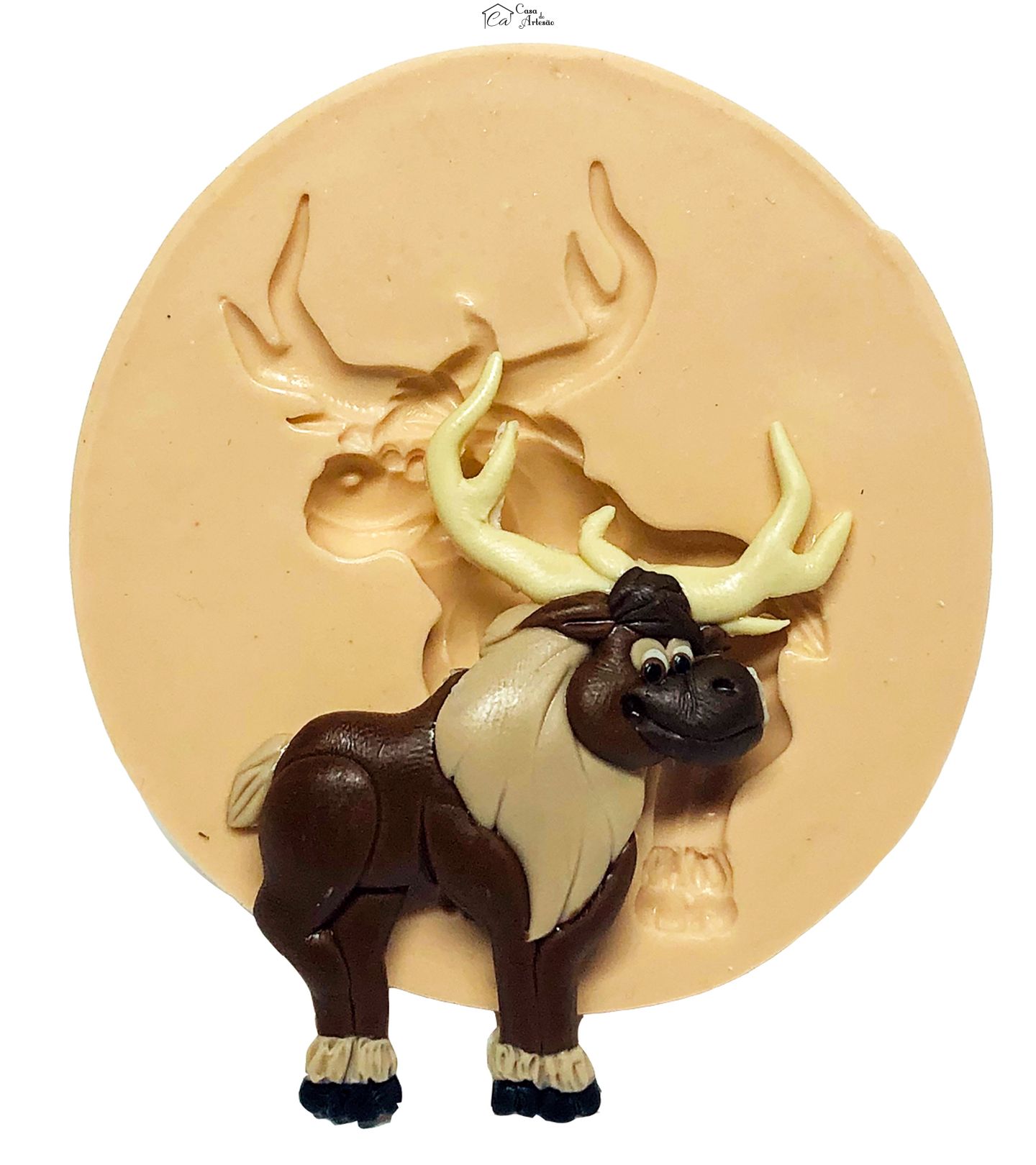 Molde de silicone - Frozen II - Sven - Medio - P722