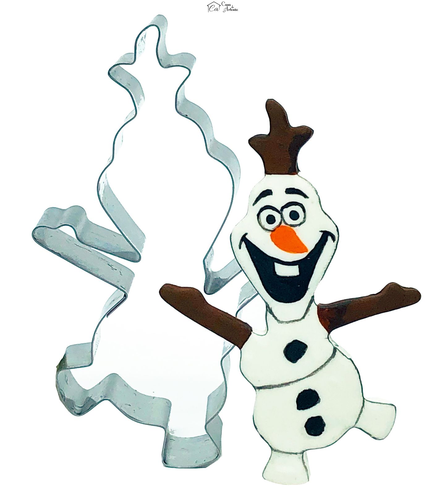 Cortador Aço - Frozen - Olaf