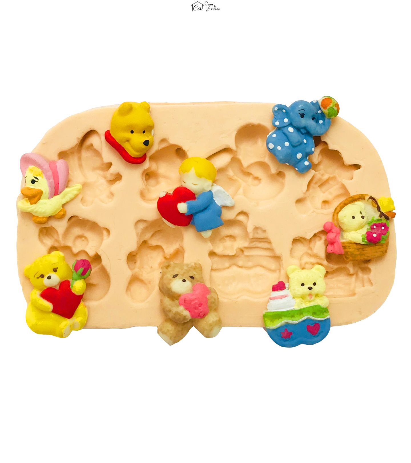 Molde de silicone - Kit Miniaturas - P16