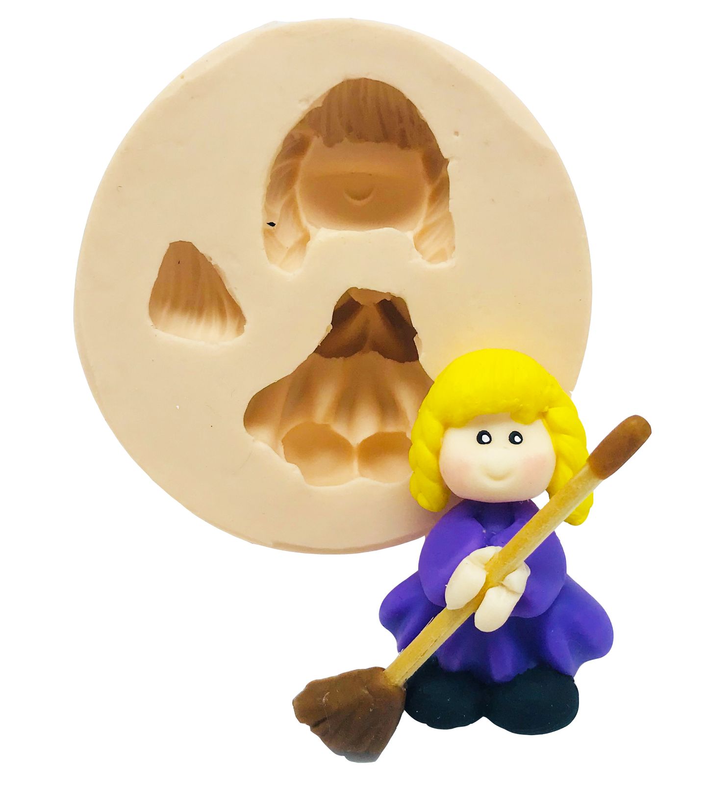 Bruxinha c/ Vassoura