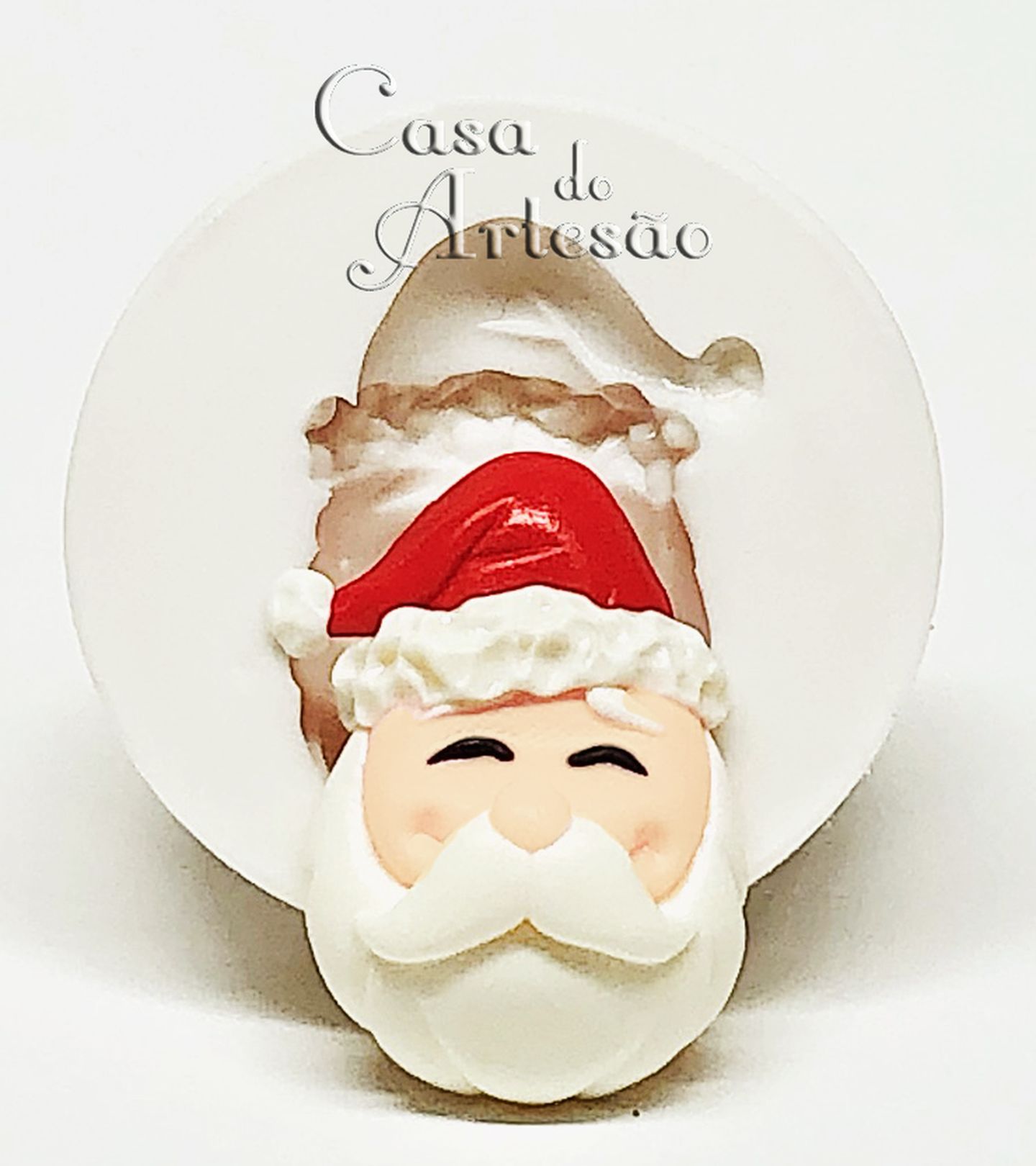 Natal - Rosto Papai Noel - Pequeno - P943