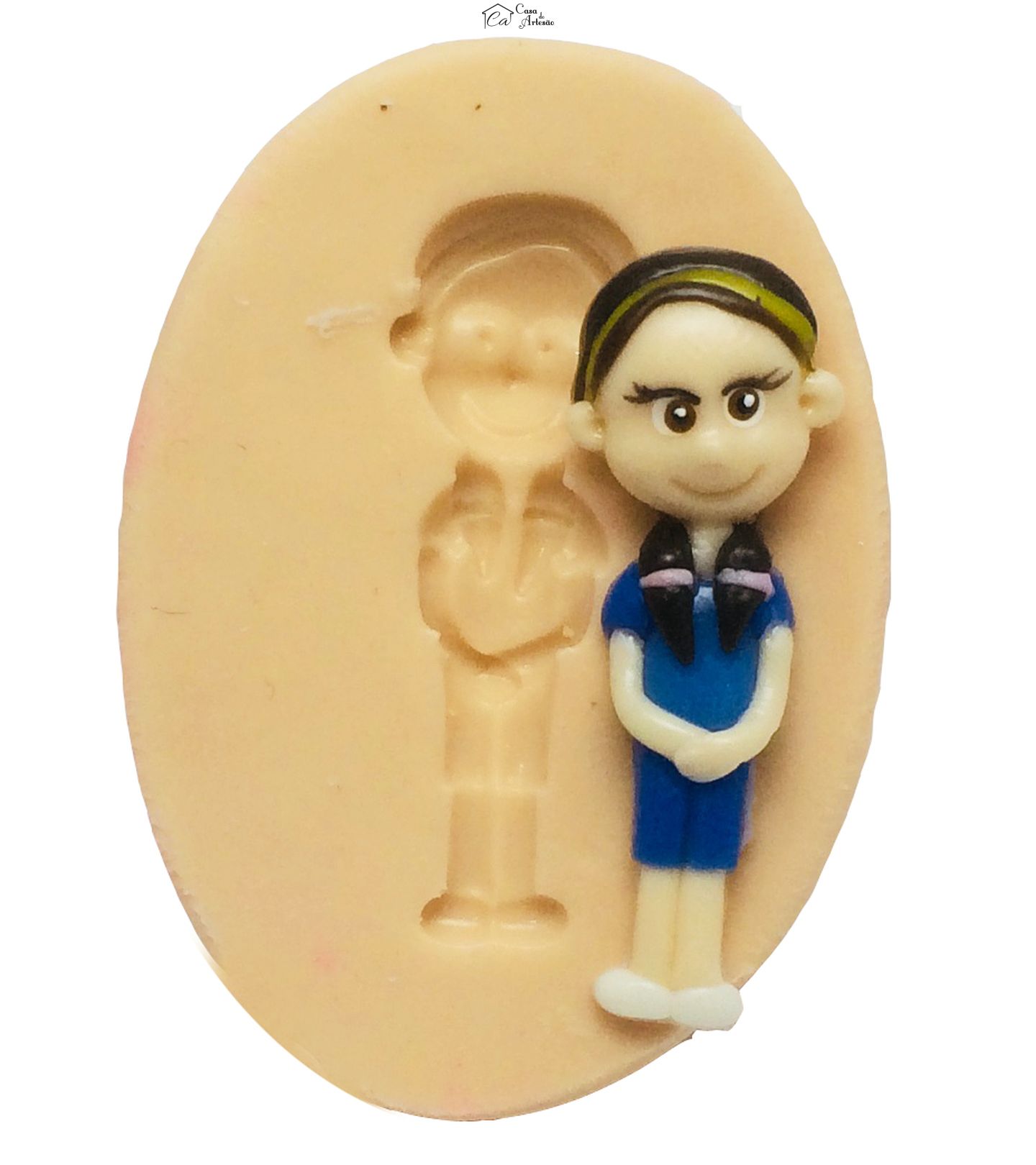 Molde de silicone - Touro Ferdinando - Nina Pequena - P390