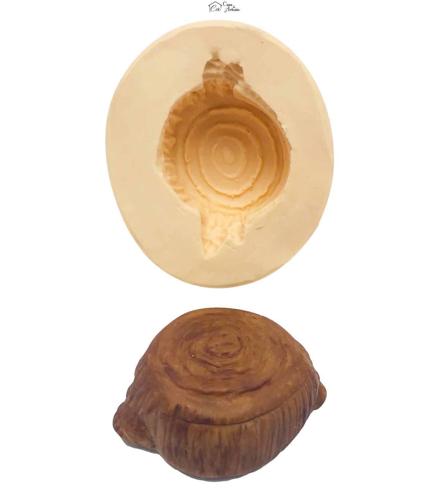 Molde de silicone - Tronco