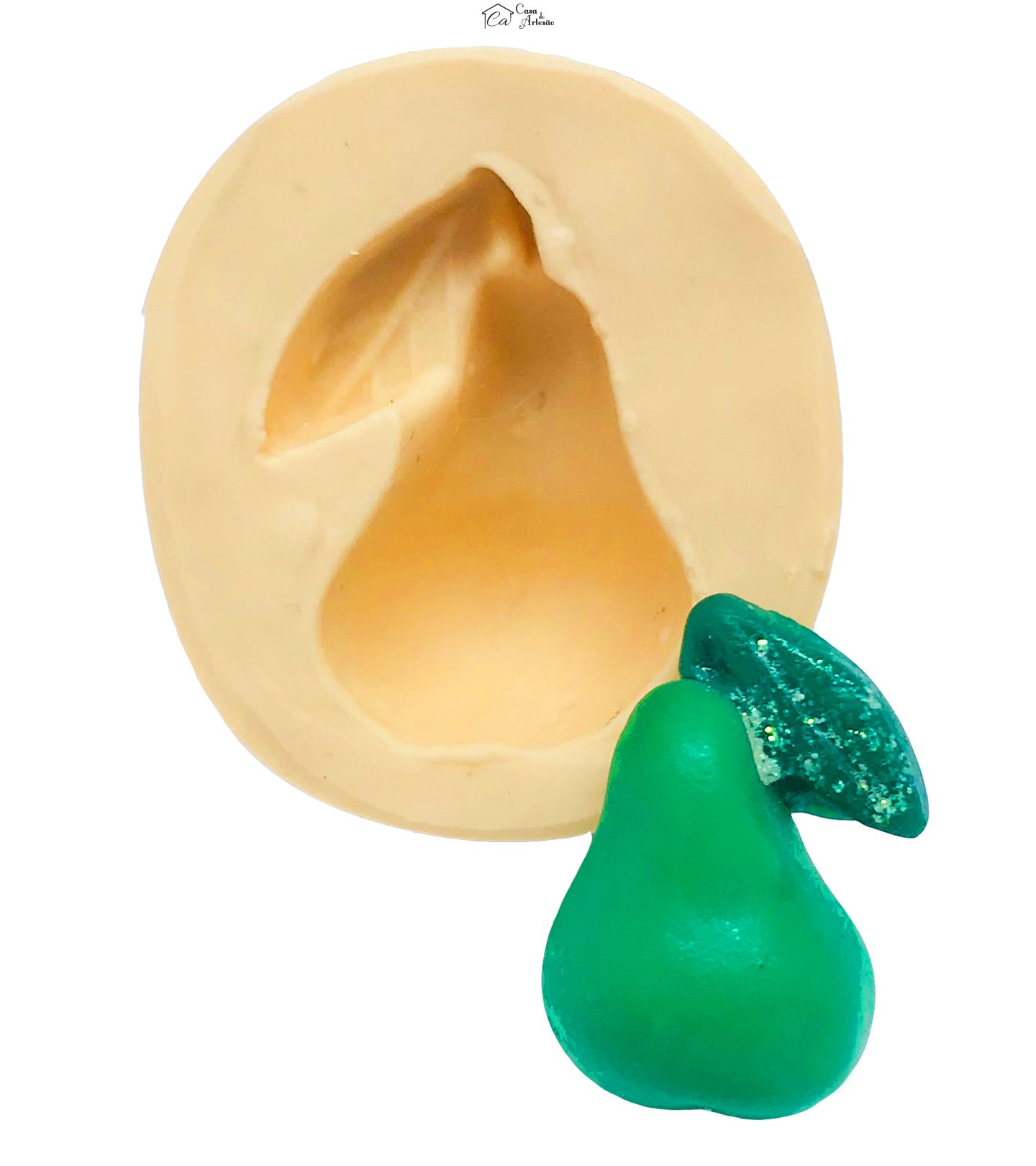 Molde de silicone - Pera