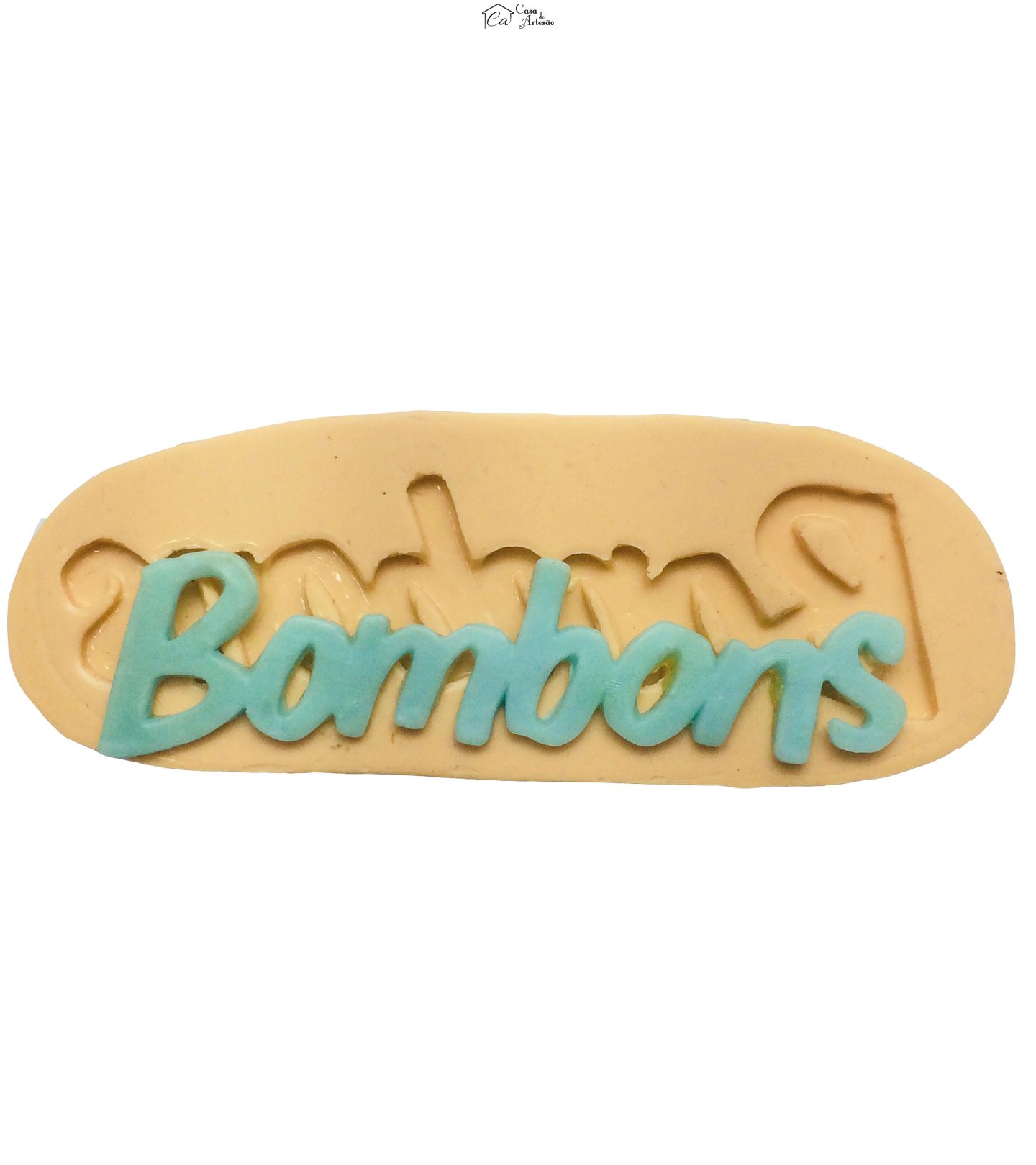 Molde de silicone - Placa Bombons