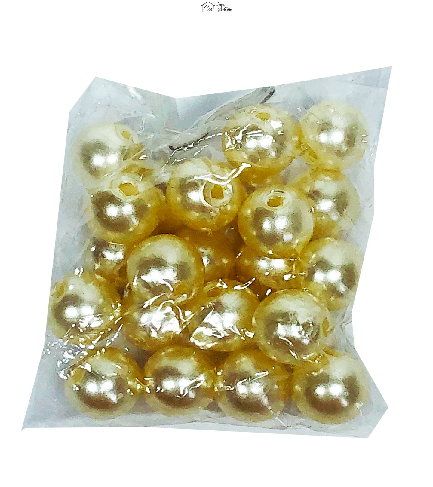 Missanga - Perolizada  - Ø 7,5 mm - Dedal