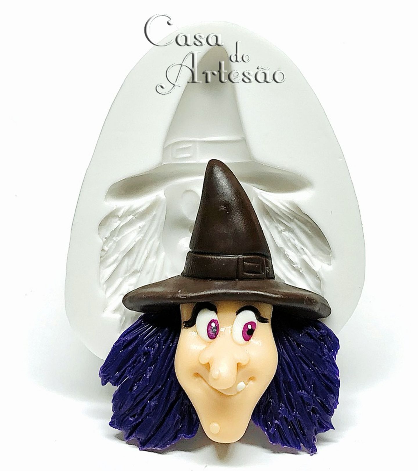 Halloween - Rosto Bruxa - Grande - P918