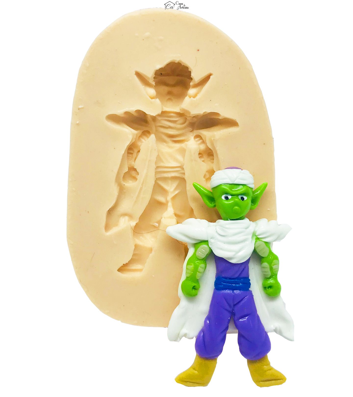 Molde de silicone - Dragon Ball - Piccolo - Pequeno - P482