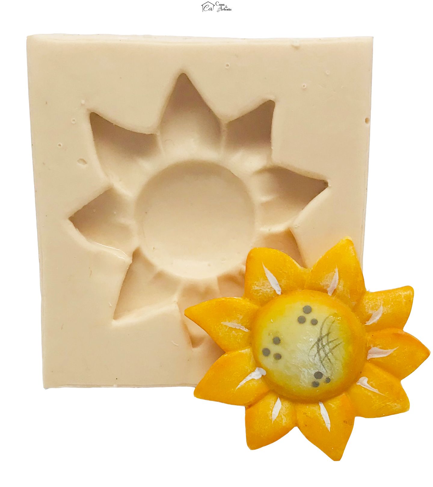 Molde de silicone - Flor - P108