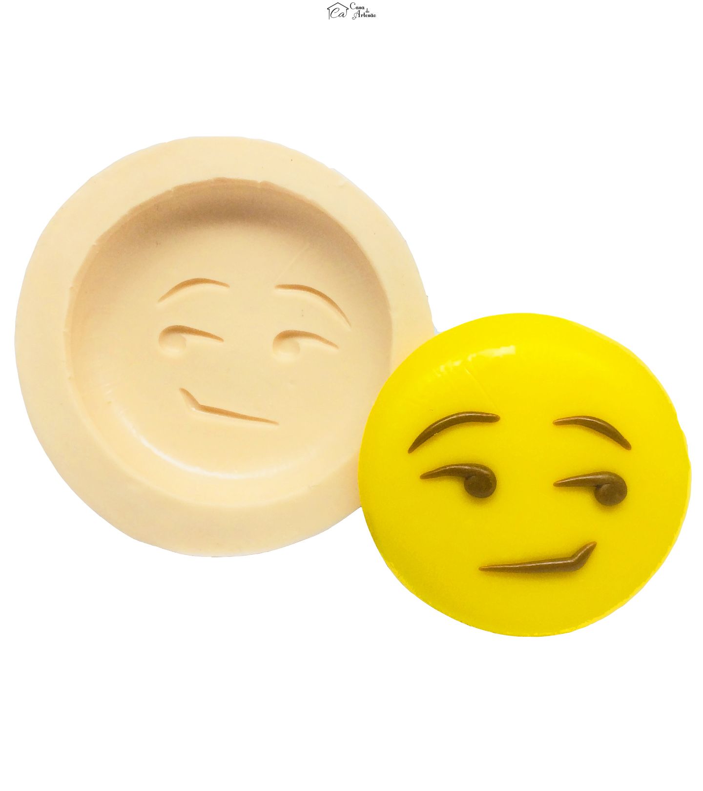 Molde de silicone - Emoji O filme - Sou Safadinho - Grande - P322