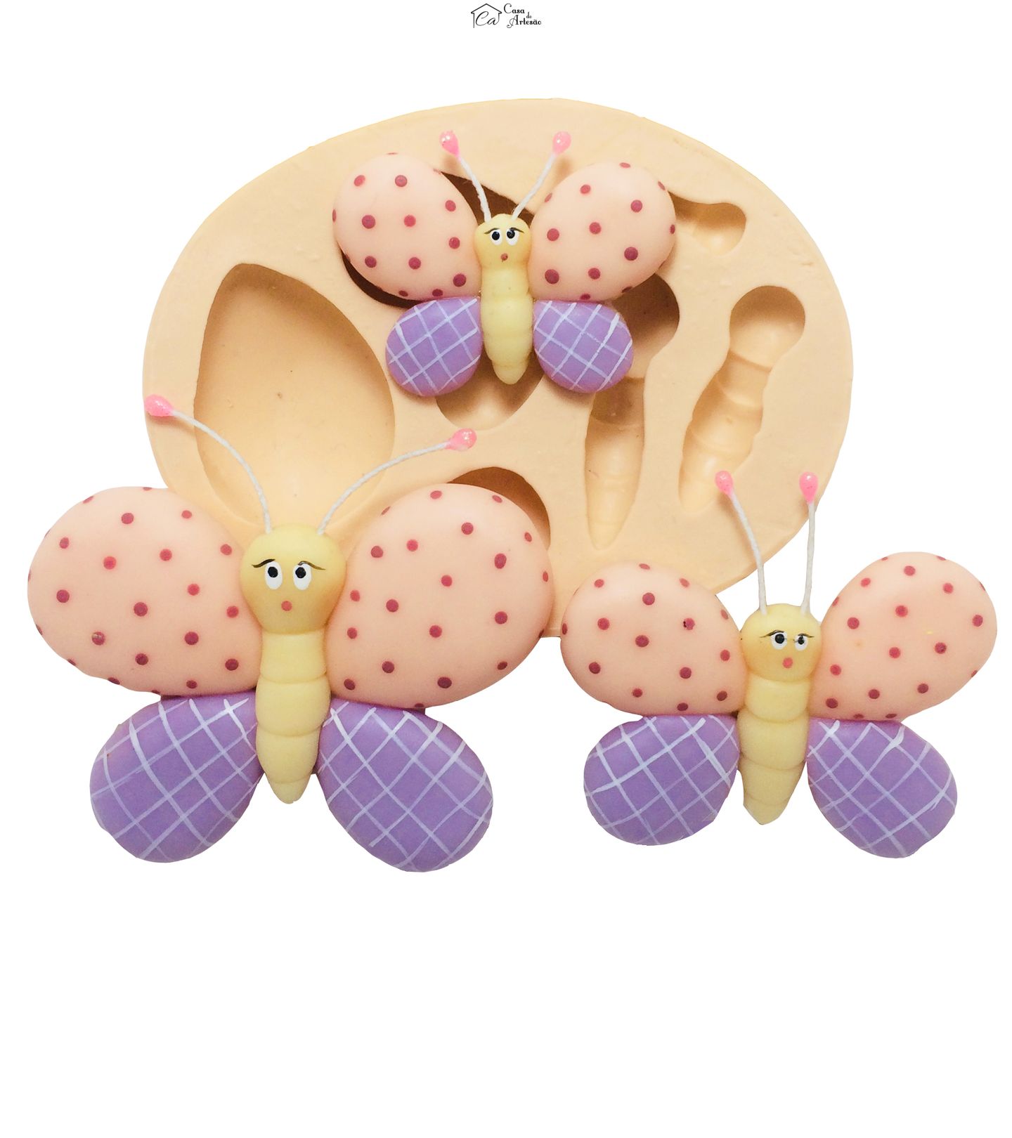 Molde de silicone - Borboleta (3)