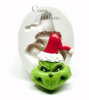 Rosto Grinch Natal Gd