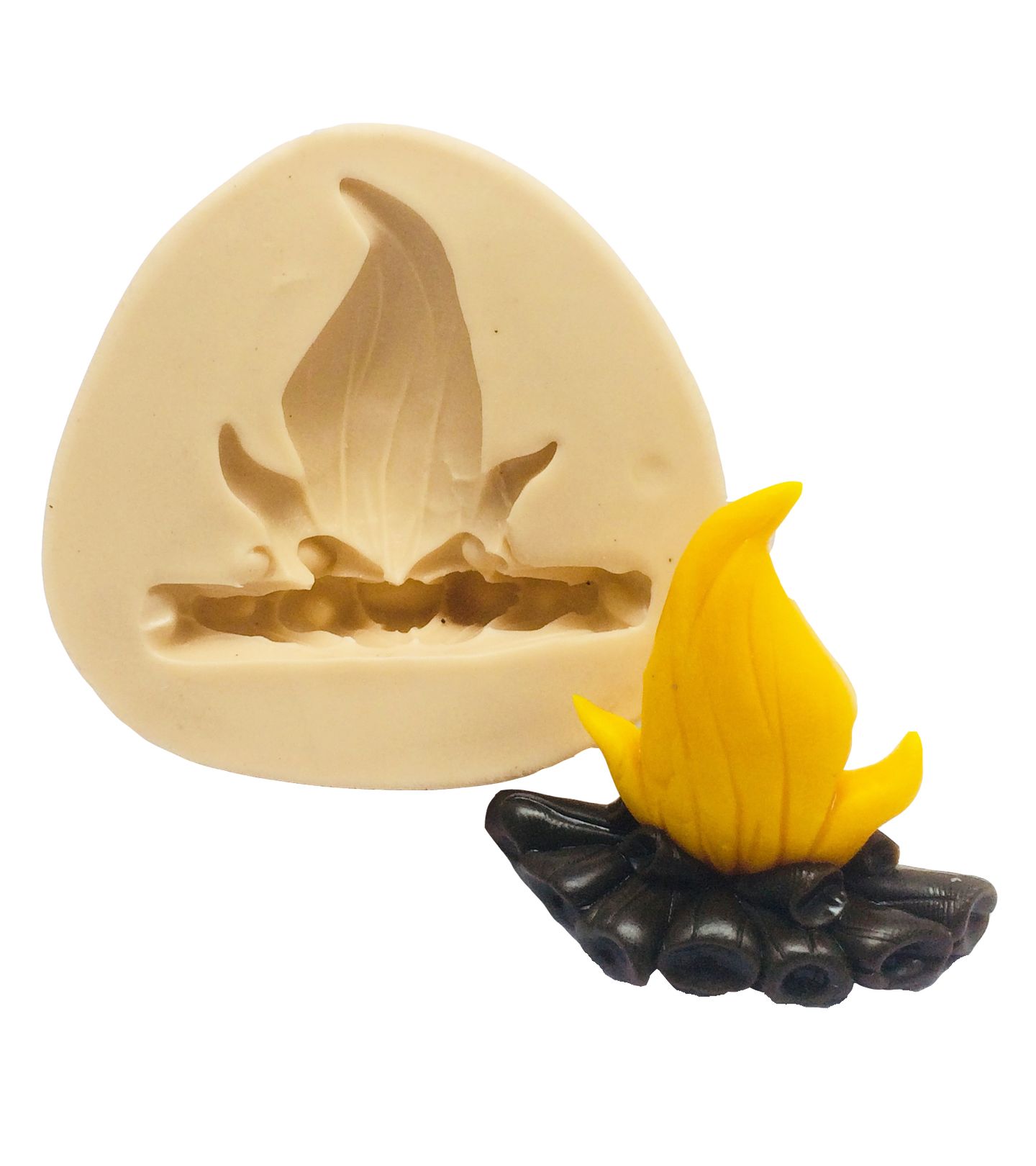 Molde de silicone - Caipira - Fogueira Pequena - Mod.2 - P341