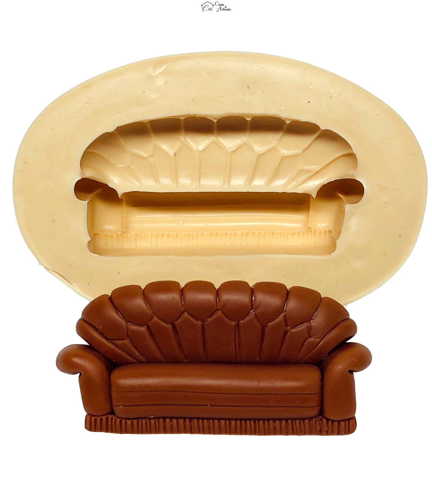 Molde de silicone - Friends - Sofa - Grande - P658