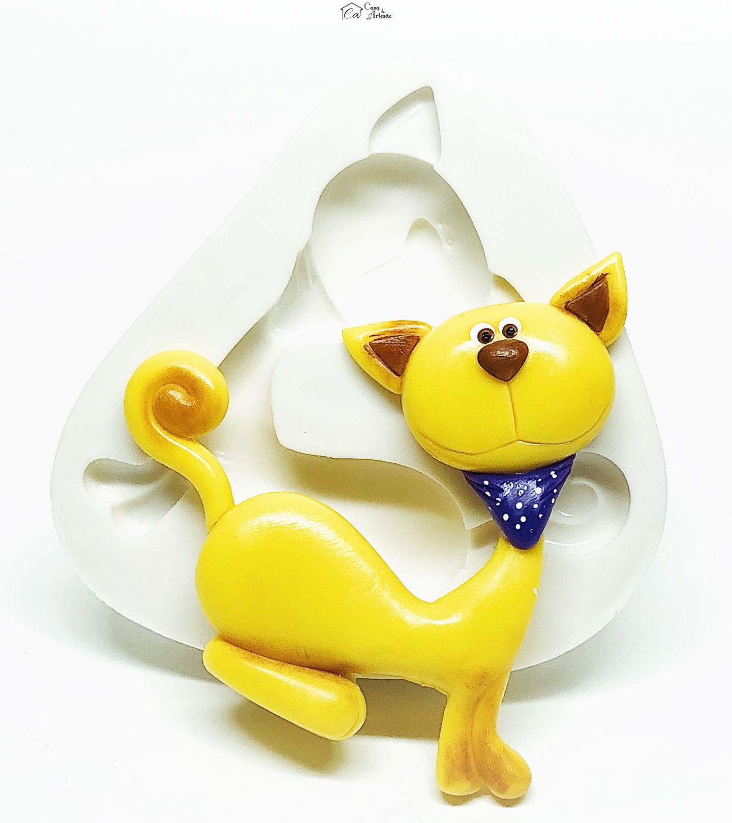 Molde de silicone - Gato - Grande - P948