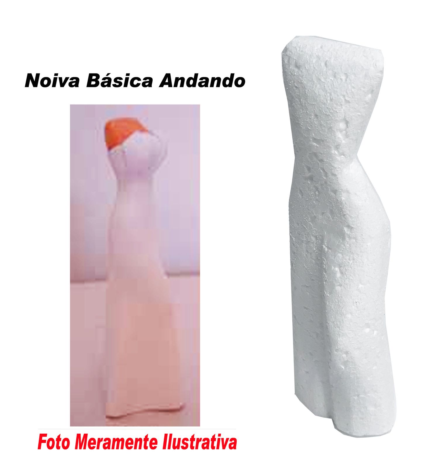 Isopor - M07 - Corpo Noiva Basica Andando