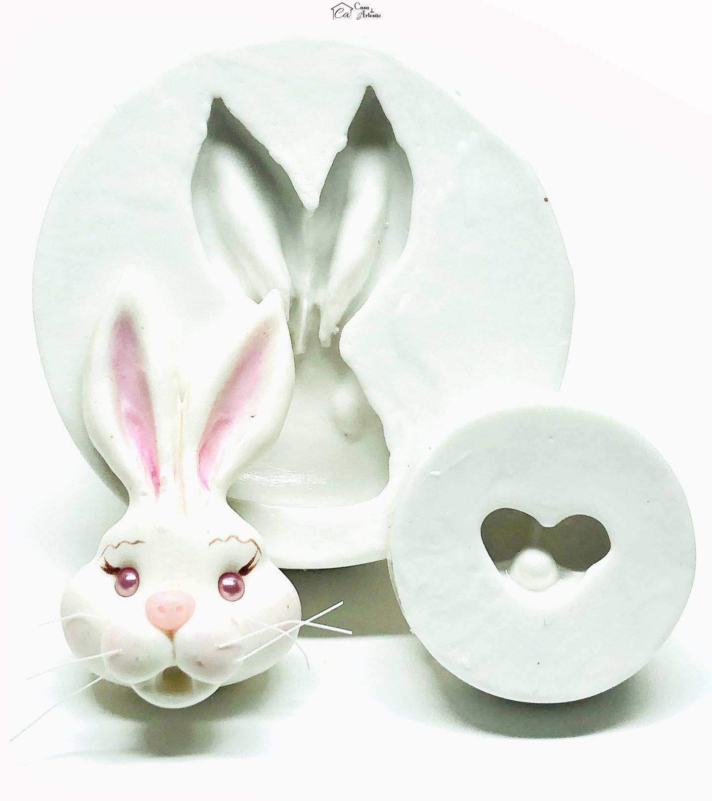 Molde de silicone - Coelho - Cabeça Articulada - P1021