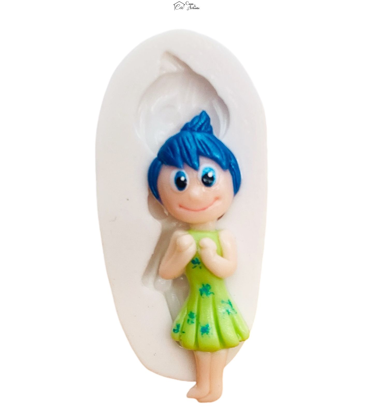 Molde de silicone - Divertida Mente - Alegria - Media - P1247