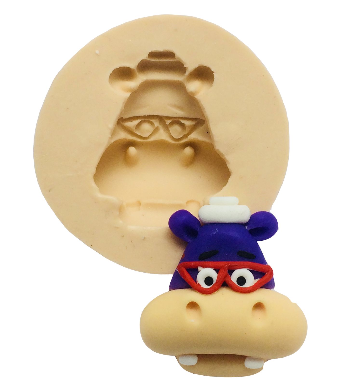 Doutora Brinquedos - Rosto Hallie Pequeno