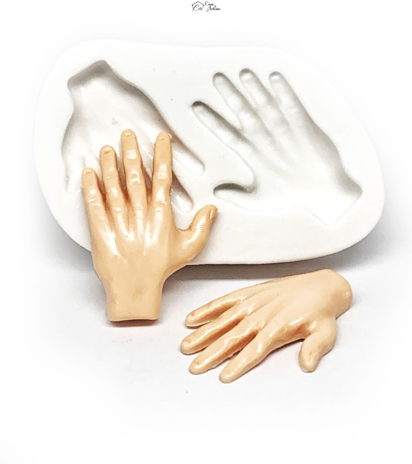 Molde de silicone - Mãos - Grande - P1181