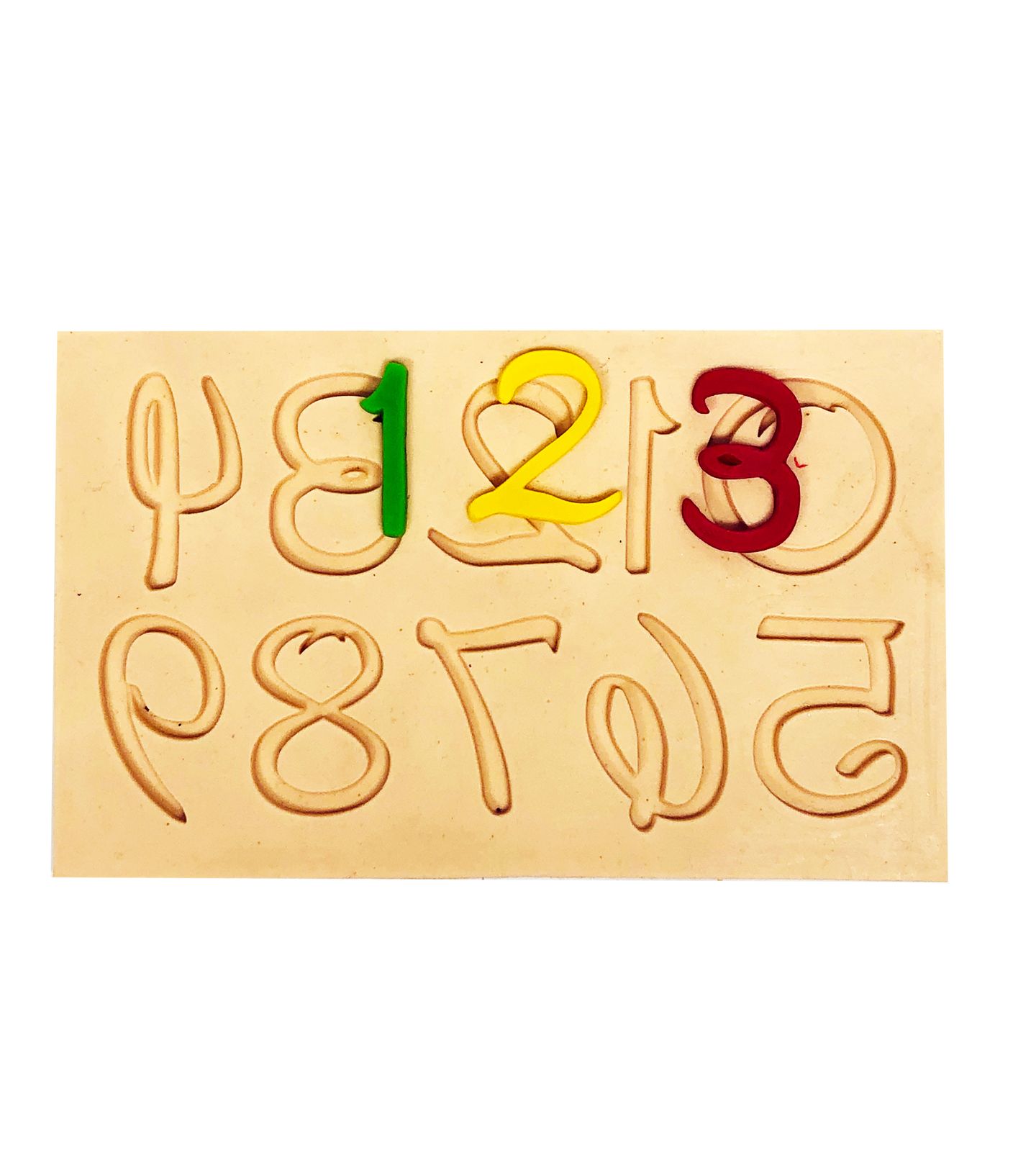 Molde de silicone - Numeros - PE