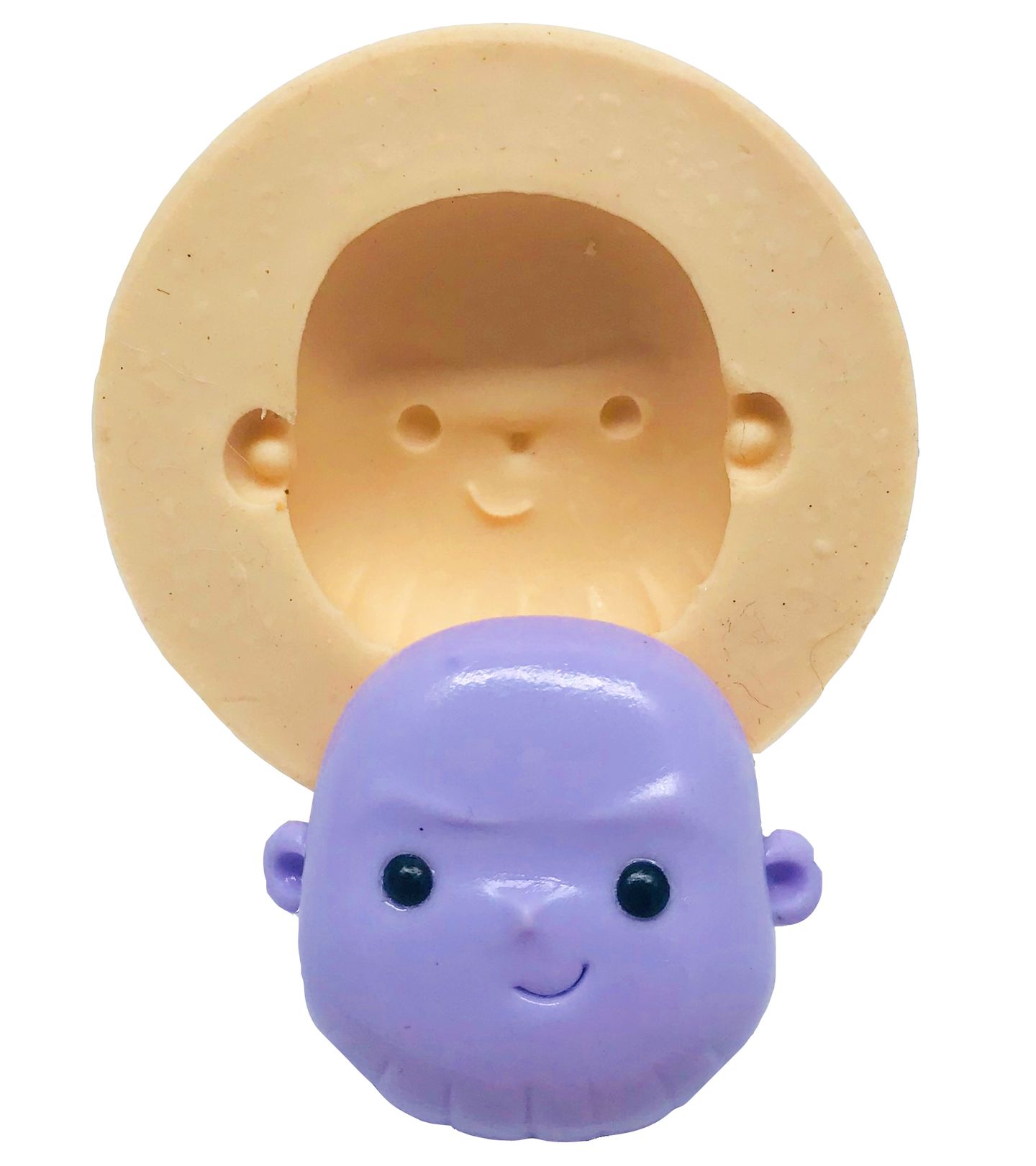 Os Vingadores - Fofinhos - Rosto Thanos - Md - P494