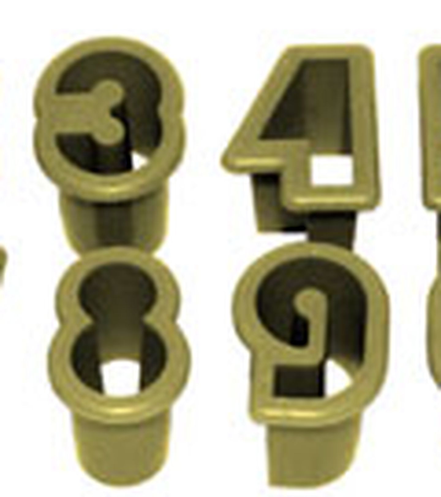Cortador Blue Star - Numeros - 2 cm -Cod.2892