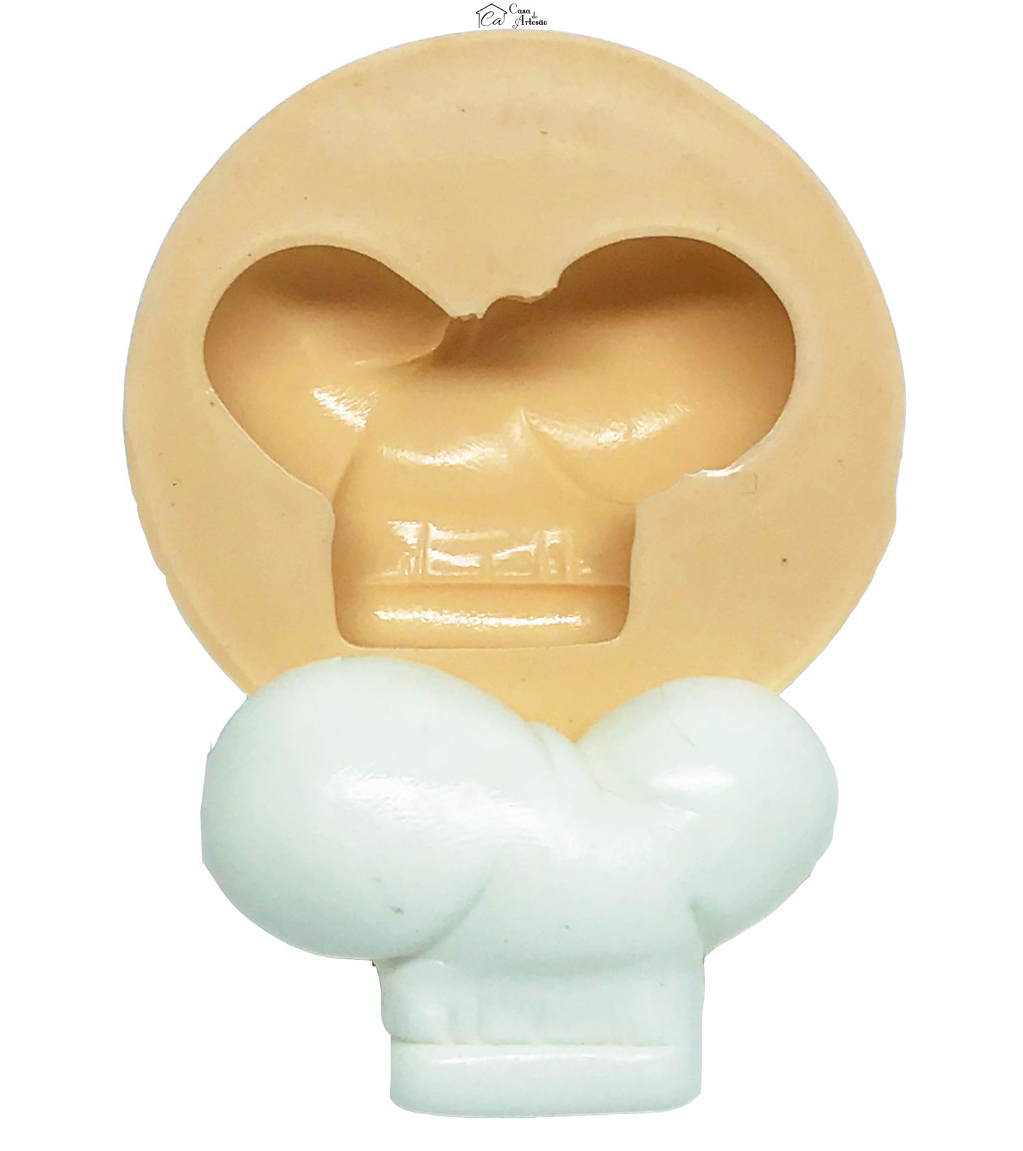 Molde de silicone - Utensilios de Cozinha - Chapeu Chef Mod.02 - Medio - P578