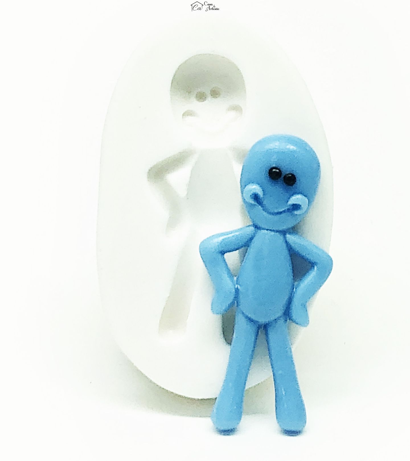 Molde de silicone - Rick e Morty - Meeseeks - Medio - P1123