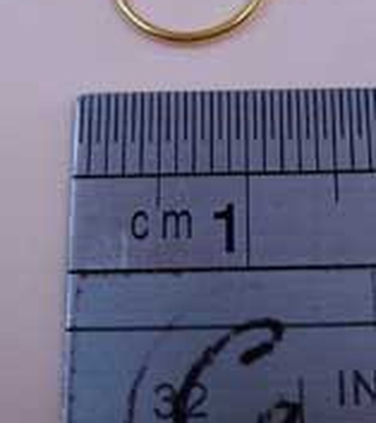 Argola - (Aliança) - Dourada - nº 06 - Md -10 G