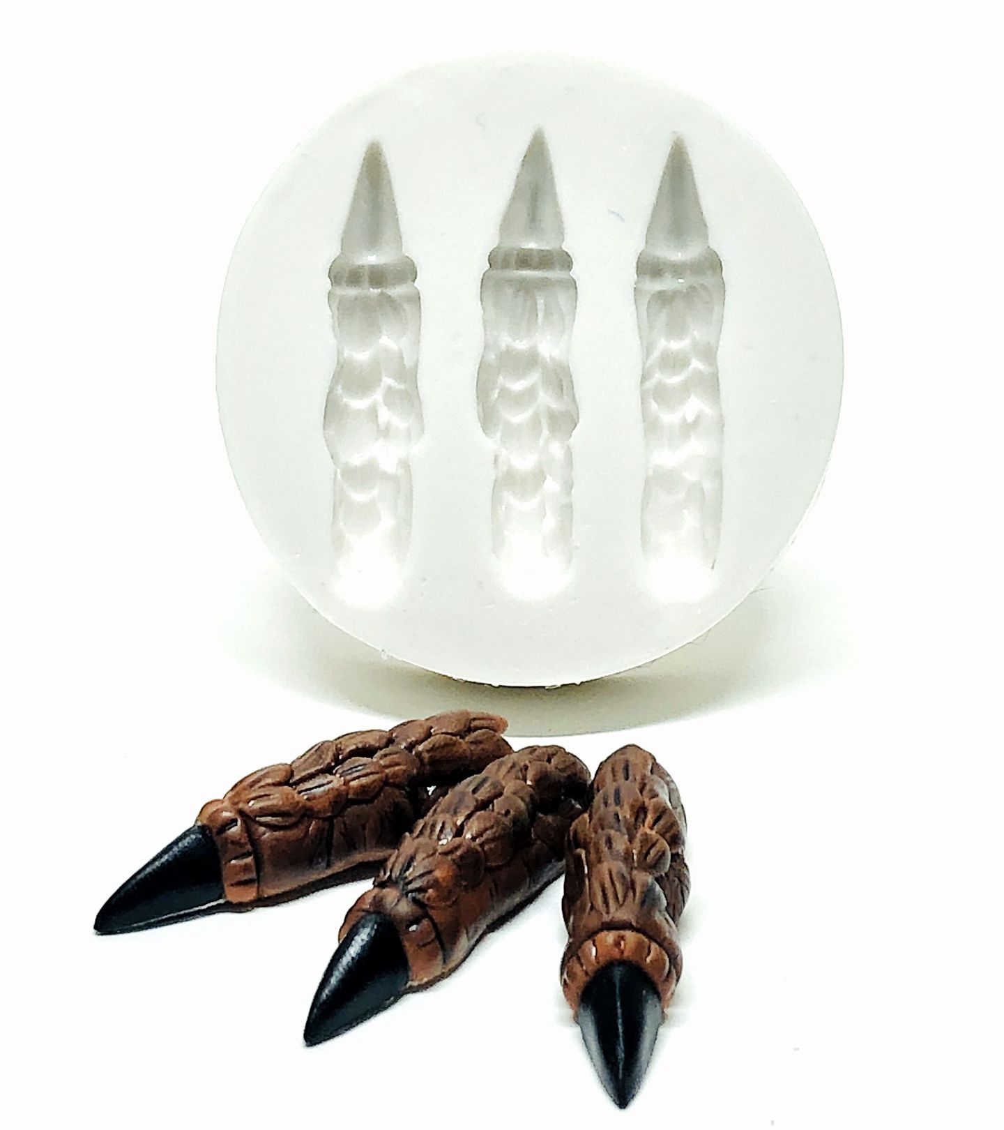 Molde de silicone - Dragão - Garras - Pequena - P633